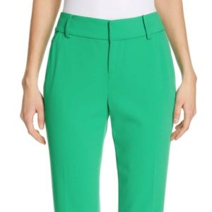 Alice + Olivia Stacey Slim Crop Trousers sz 10